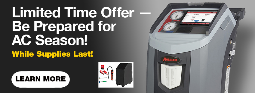 AC machine while supplies last